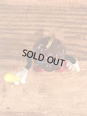 カリフォルニアレーズンに似たベンダブルのビンテージオーナメントドール