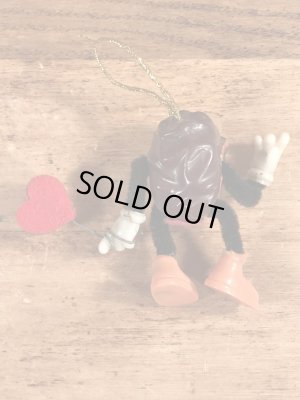 カリフォルニアレーズンズのベンダブルのヴィンテージオーナメントフィギュア