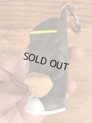 カリフォルニアレーズンに似たコインケースのビンテージキーホルダー