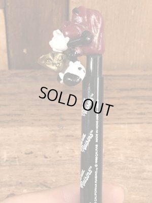 カリフォルニアレーズンのPVCフィギュアが付いたビンテージボールペン