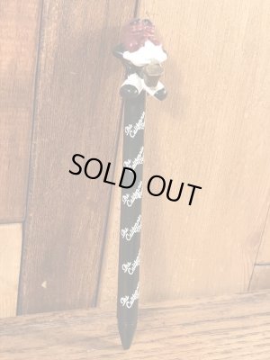 カリフォルニアレーズンのPVCフィギュアが付いたビンテージボールペン