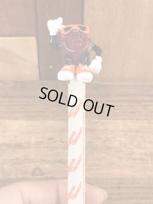 カリフォルニアレーズンのPVCフィギュアが付いたビンテージボールペン