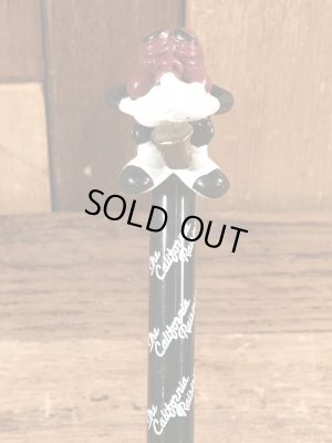 カリフォルニアレーズンのPVCフィギュアが付いたビンテージボールペン