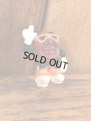 カリフォルニアレーズンのPVCフィギュアのビンテージボールペントップ