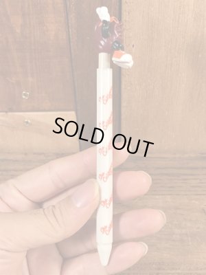 カリフォルニアレーズンのPVCフィギュアが付いたビンテージボールペン