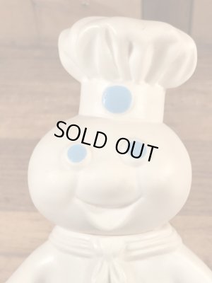 ドゥーボーイの台付きのヴィンテージビニールドール