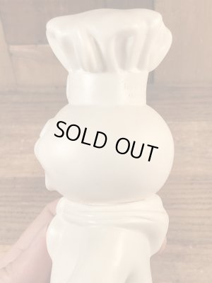 ドゥーボーイの台付きのヴィンテージビニールドール