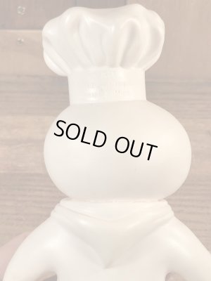 ドゥーボーイの台付きのヴィンテージビニールドール