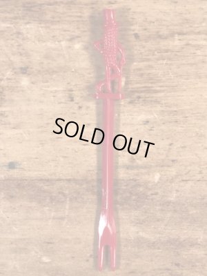 企業キャラクターのミスターピーナッツのヴィンテージカクテルスティック