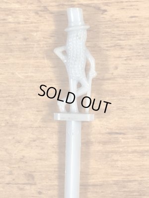 アドバタイジングキャラクターのミスターピーナッツのビンテージフルーツピック