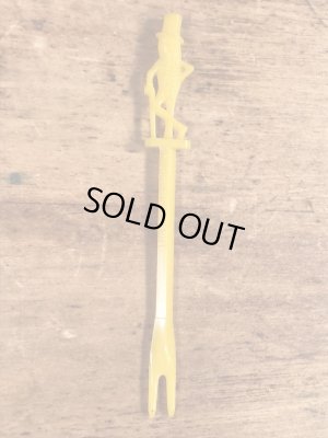 プランターズのミスターピーナッツのビンテージフルーツピック