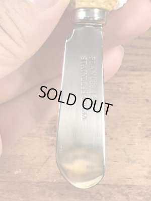 アドバタイジングキャラクターのミスターピーナッツのヴィンテージバターナイフ