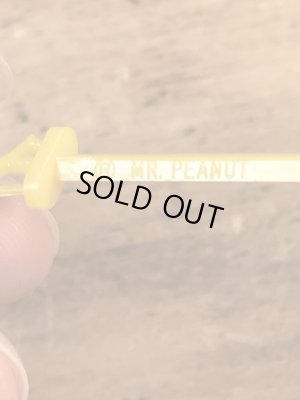 プランターズのミスターピーナッツのビンテージフルーツピック