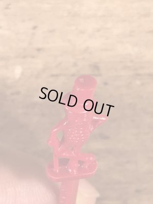 プランターズのミスターピーナッツのビンテージフルーツピック