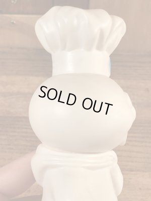 ドゥーボーイの台付きのヴィンテージビニールドール