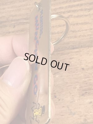 アドバタイジングキャラクターのミスターピーナッツのヴィンテージキーホルダー