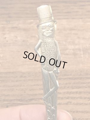 企業キャラクターのミスターピーナッツのビンテージスプーン