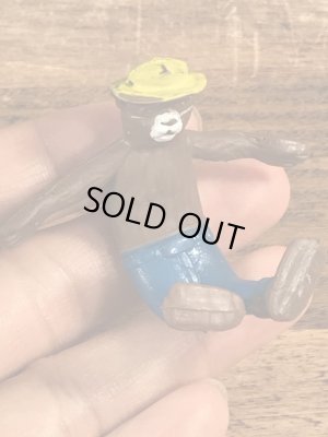 スモーキーベアのPVC製のビンテージくねくね人形