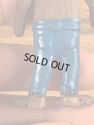 スモーキーベアのPVC製のヴィンテージベンダブルフィギュア