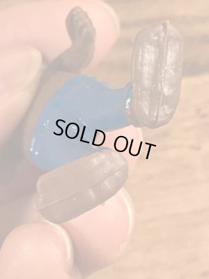 スモーキーベアのPVC製のヴィンテージベンダブルフィギュア