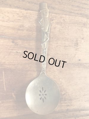 企業キャラクターのミスターピーナッツのビンテージスプーン