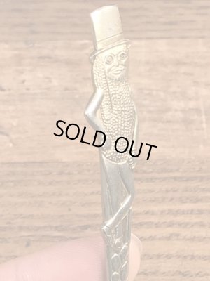 アドバタイジングキャラクターのミスターピーナッツのヴィンテージスプーン