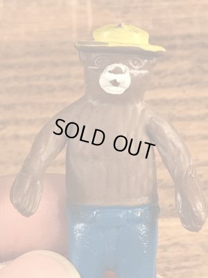 スモーキーベアのPVC製のビンテージくねくね人形