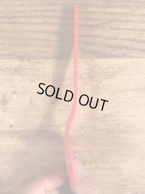 企業キャラクターのミスターピーナッツのヴィンテージプラスチックスプーン