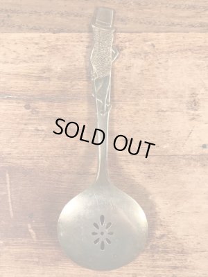 アドバタイジングキャラクターのミスターピーナッツのヴィンテージスプーン