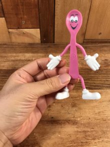 他の写真1: Baskin Robbins 31 Spoon Bendable PVC Figure　サーティーワン　ビンテージ　ベンダブルフィギュア　バスキンロビンス　くねくね人形　90年代