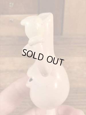 企業キャラクターのタガメットのビンテージPVCフィギュア