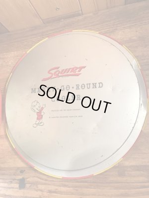 企業キャラクターのスクワートボーイのビンテージクーラーボックス