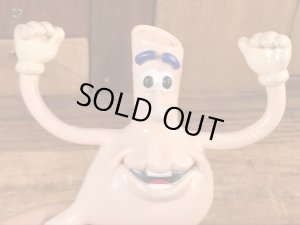 企業キャラクターのタガメットのビンテージPVCフィギュア