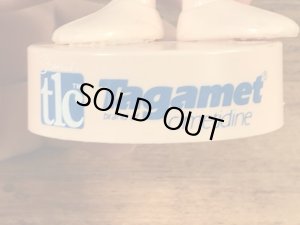 企業キャラクターのタガメットのビンテージPVCフィギュア