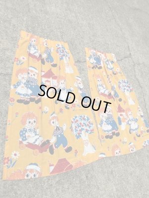 ラガディアン＆アンディのJCペニー社製のヴィンテージカーテンセット