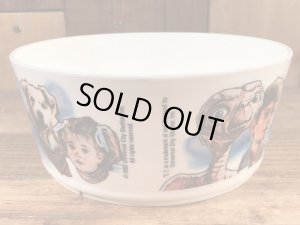 イーティーのプラスチック製のビンテージボウル