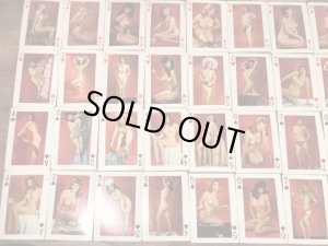 ウルフが表紙のピンナップガールのビンテージトランプ