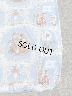 イーティーのツインサイズのビンテージボックスシーツ