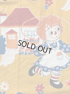 ラガディアン＆アンディの2枚組セットのビンテージカーテン