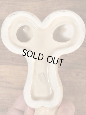 おっぱいの陶器製のビンテージソルト&ペッパー