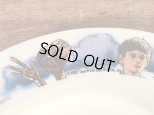 E.T.のプラスチック製のヴィンテージお皿