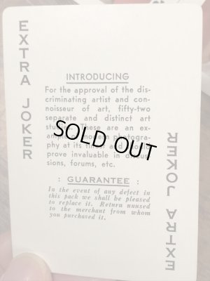 Fifty-Two Art Studiesのピンナップガールのヴィンテージトランプ