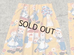 ラガディアン＆アンディのJCペニー社製のヴィンテージカーテンセット