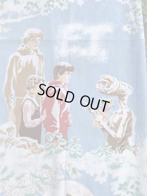 E.T.のツインサイズのヴィンテージBoxシーツ