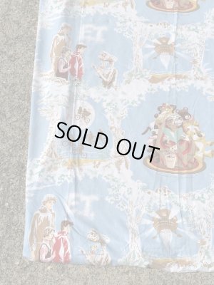 E.T.のツインサイズのヴィンテージBoxシーツ