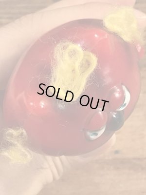 レッドデビルの猫のビンテージメッセージドール