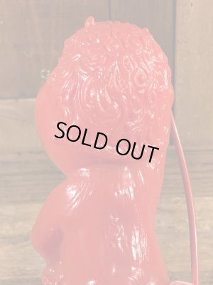 レッドデビルのシリスカルプのビンテージメッセージドール