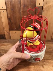 他の写真3: Enesco “Prisoner of Love” Bird Coin Bank Music Box　プリズナーオブラブ　ビンテージ　コインバンク　オルゴール　70〜80年代