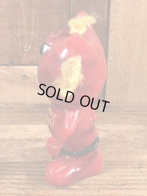 デビルキャットのシリスカルプのヴィンテージメッセージドール