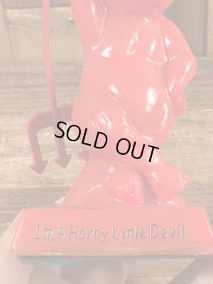 R. & W.Berries社製のレッドデビルのヴィンテージメッセージドール